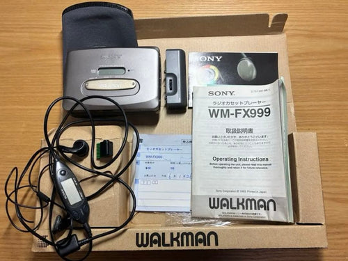 Sony Cassette Players Walkman Wm-Fx999