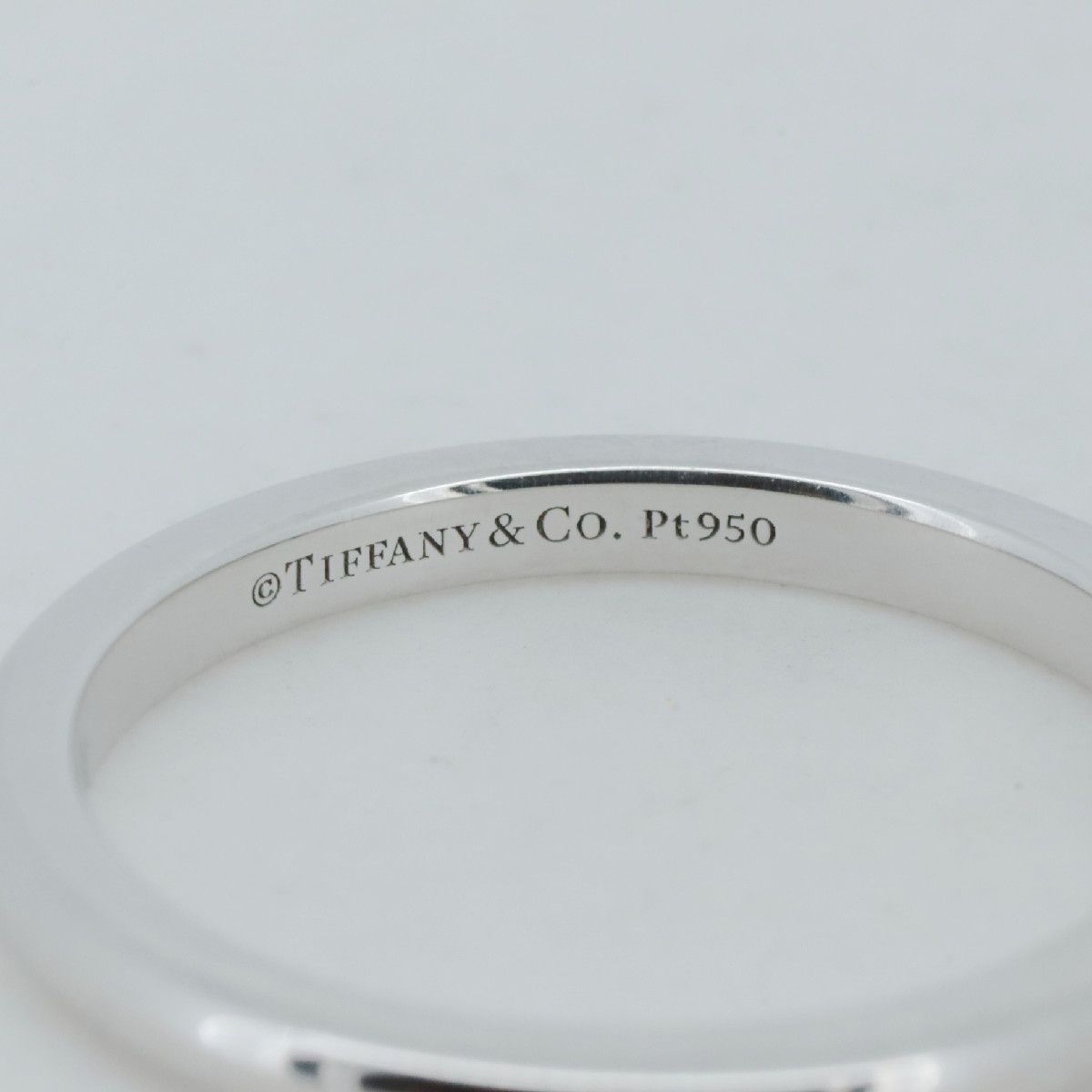 Tiffany Ring Co. 10 Pt950(