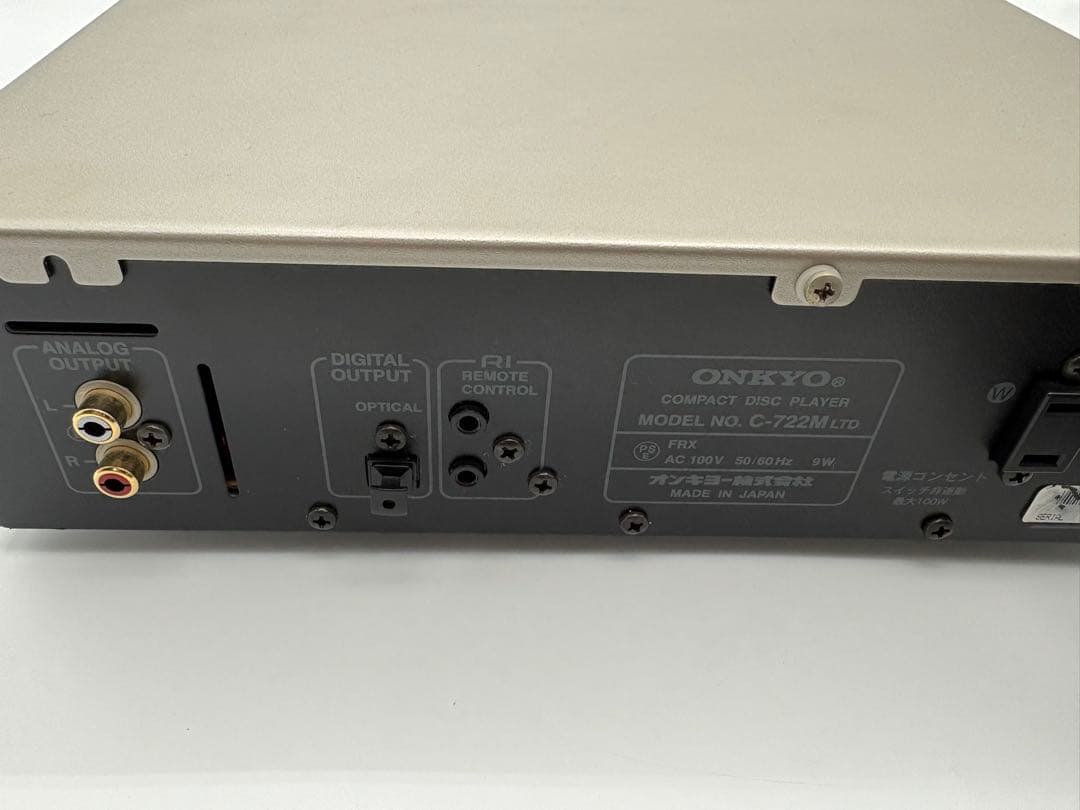 Cd, Md Cassette Decks Onkyo C-722M Ltd