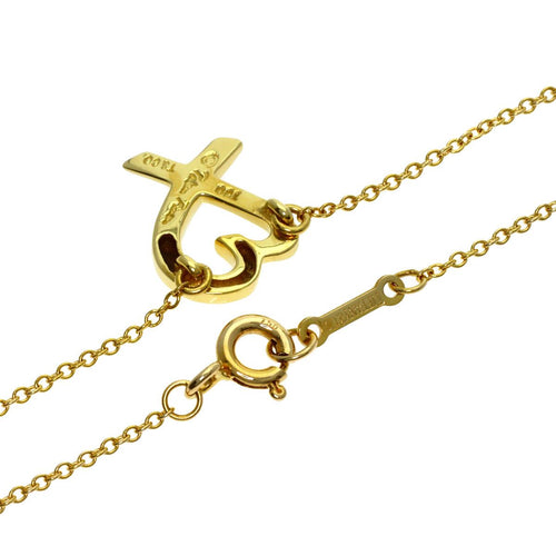 Tiffany Necklace Tiffany&Co. K18Yg
