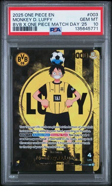 One -Piece Card Game Psa10 (L){ St13-003