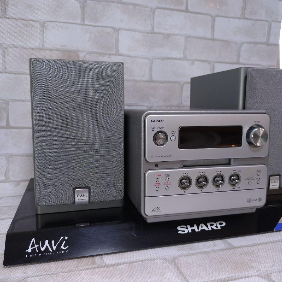 Sharp Cd Md Cassette Deck Sd-Gx1