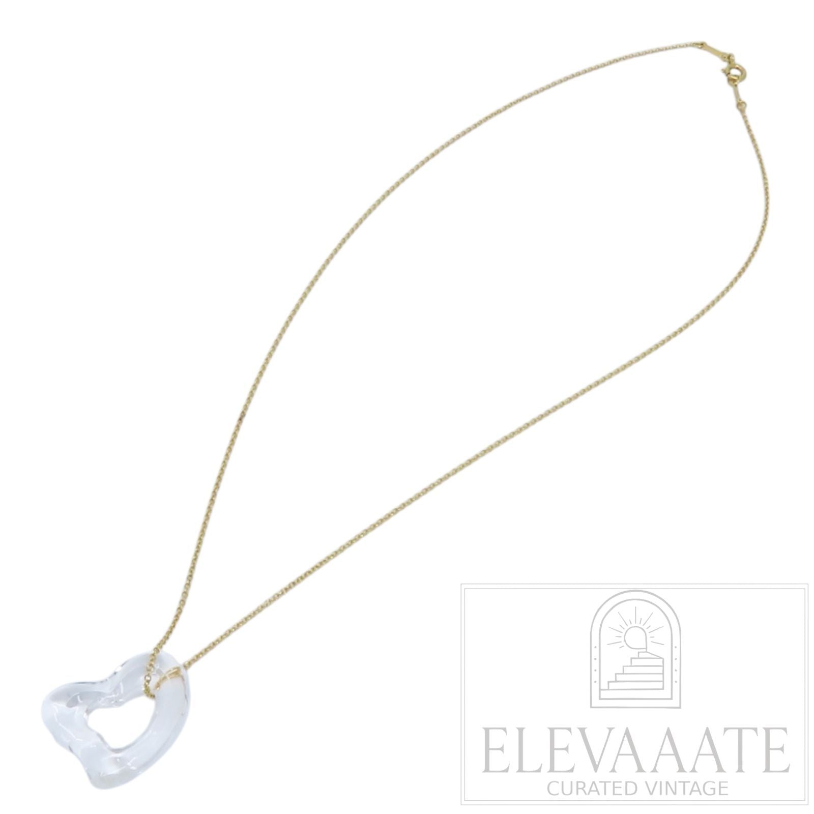 Tiffany Necklace Tiffany&Co. 750 K18 To830