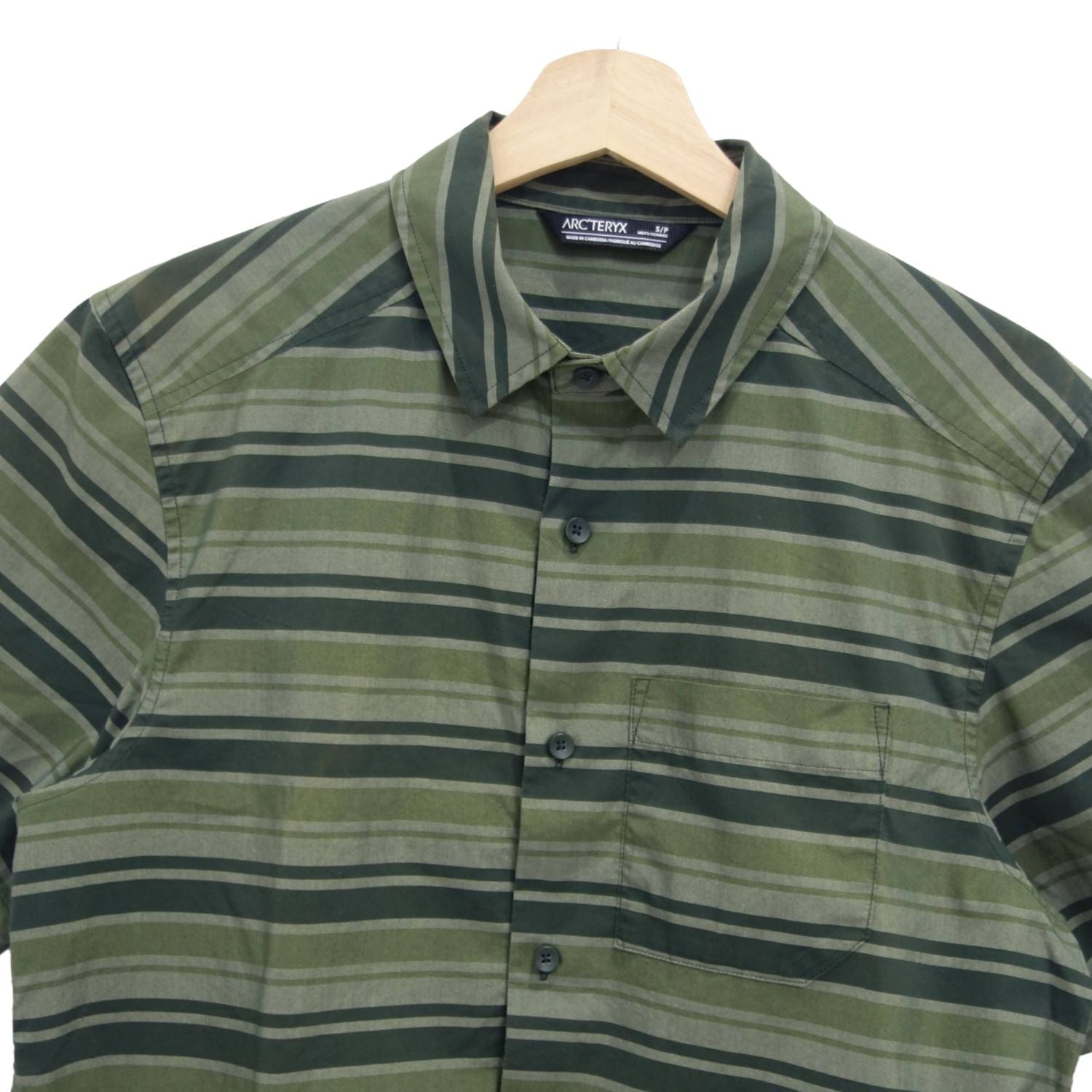 Arc'Teryx Shirt Polo Brohm Striped Ss