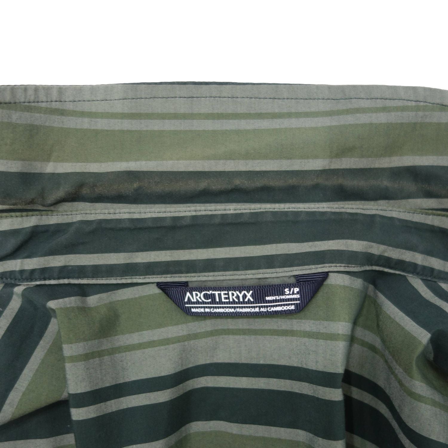 Arc'Teryx Shirt Polo Brohm Striped Ss