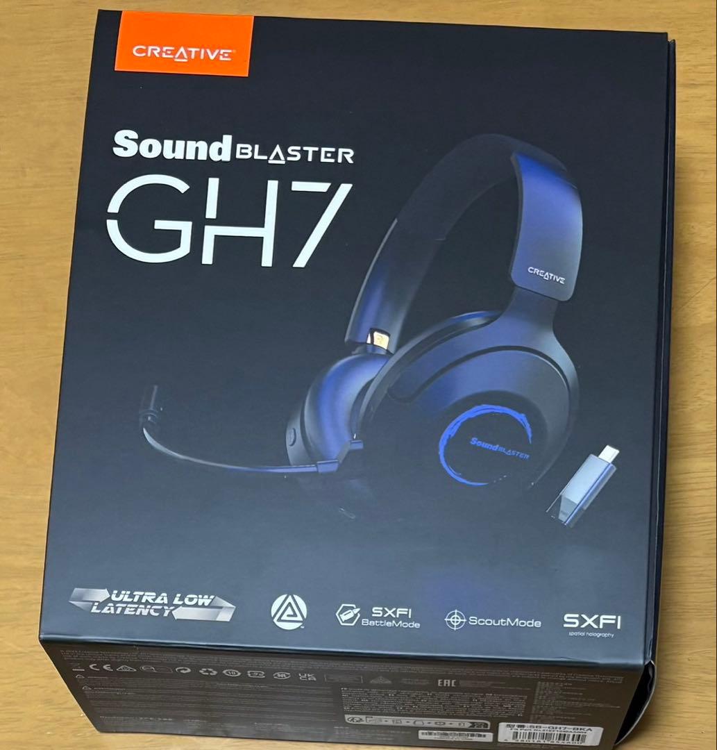 Creative Gaming Headphones Headsets Sound Blaster Gh7