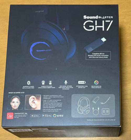 Creative Gaming Headphones Headsets Sound Blaster Gh7