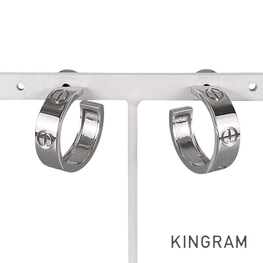 Cartier Earrings (For Both Ears) K18Wg Ss
