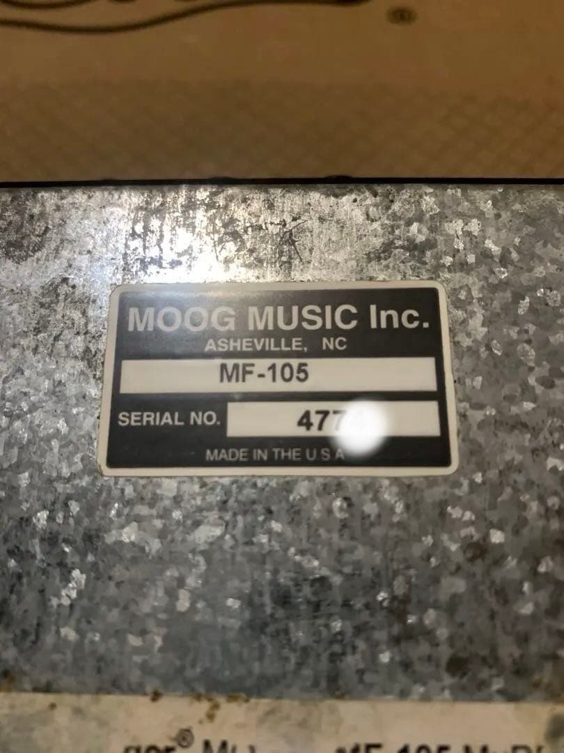 Moog Guitar Effects Units Moogerfooger Mf-105 Murf