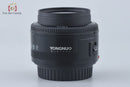 Lens (Single Focus) Yongnuo Yn F/1.8