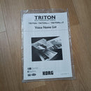 Korg Others Triton 61
