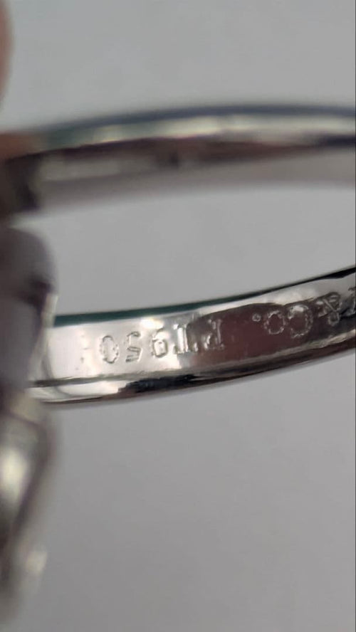 Tiffany Rings Tiffany&Co. Pt950