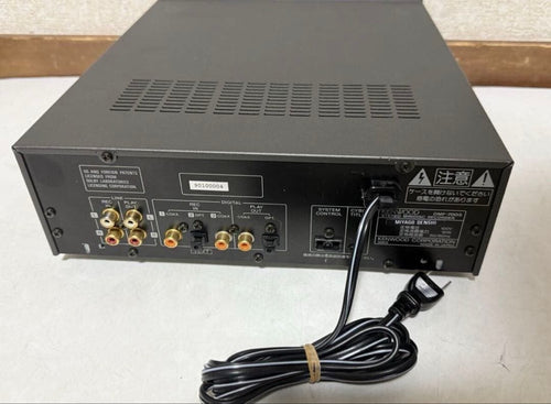 Kenwood Cd Md Cassette Deck Dmf-7003