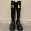 Fendi Rubber Boots Rain Size:38