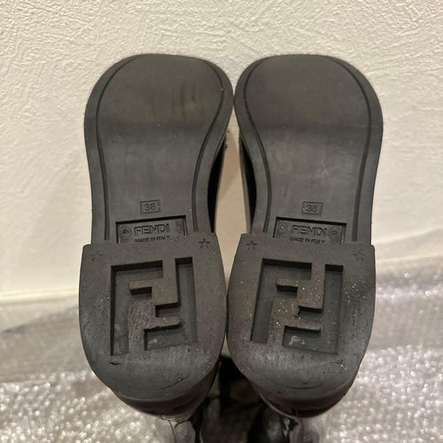 Fendi Rubber Boots Rain Size:38