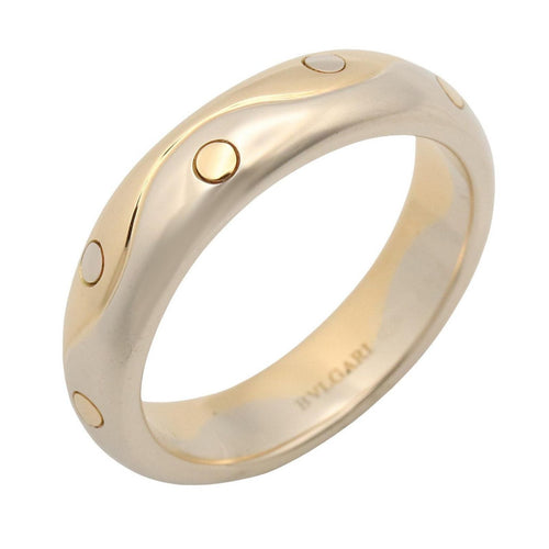 Bvlgari Ring K18 K18Wg Used A