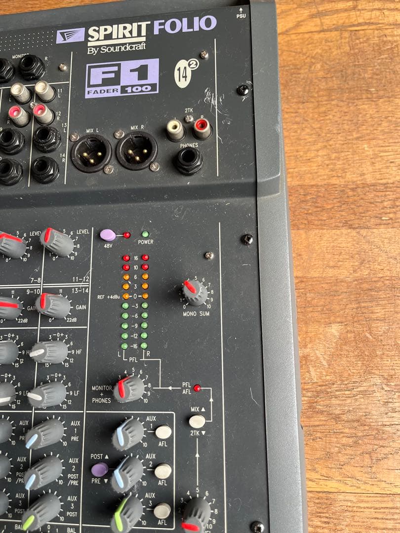 Roland Analog Mixer Sound Craft Spirit Folio 8