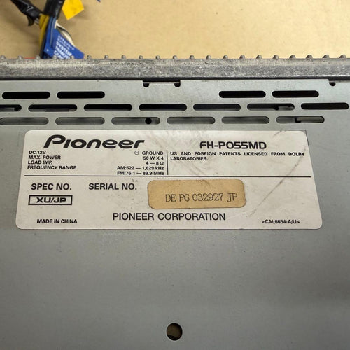 Carrozzeria Decks, Players Changers Fh-P055Md 2Din