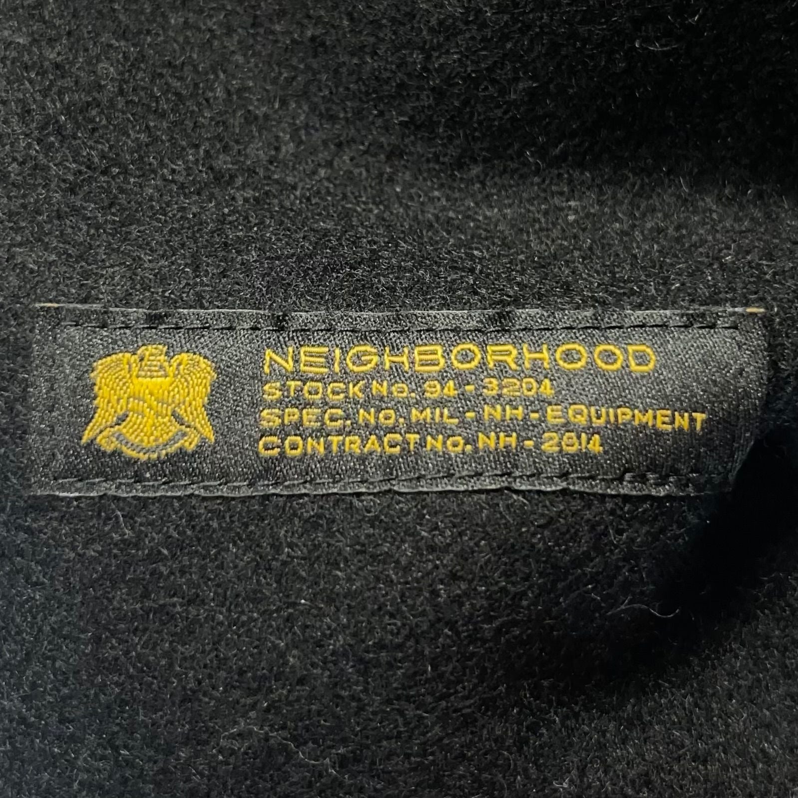 Neighborhood Peacort Wool Coat P/Wn-Coat P M Medium 162Aqnh-Jkm01