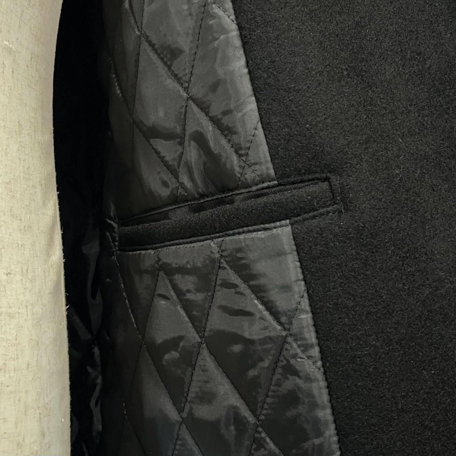 Neighborhood Peacort Wool Coat P/Wn-Coat P M Medium 162Aqnh-Jkm01