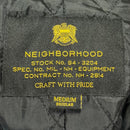 Neighborhood Peacort Wool Coat P/Wn-Coat P M Medium 162Aqnh-Jkm01
