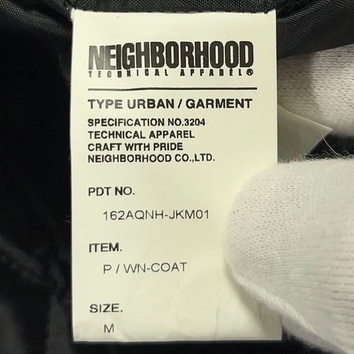 Neighborhood Peacort Wool Coat P/Wn-Coat P M Medium 162Aqnh-Jkm01