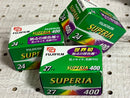Fujifilm 35Mm 135 Film Superia 400 24 /27 3