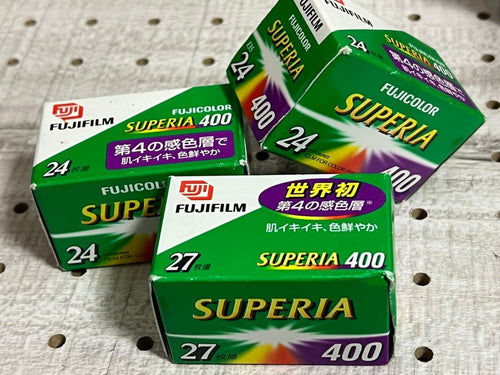 Fujifilm 35Mm 135 Film Superia 400 24 /27 3