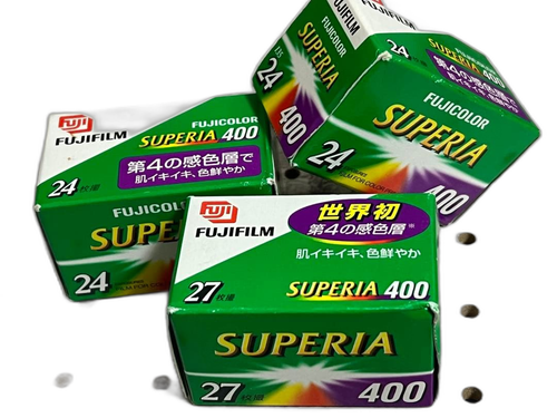 Fujifilm 35Mm 135 Film Superia 400 24 /27 3