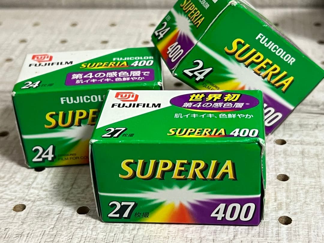 Fujifilm 35Mm 135 Film Superia 400 24 /27 3