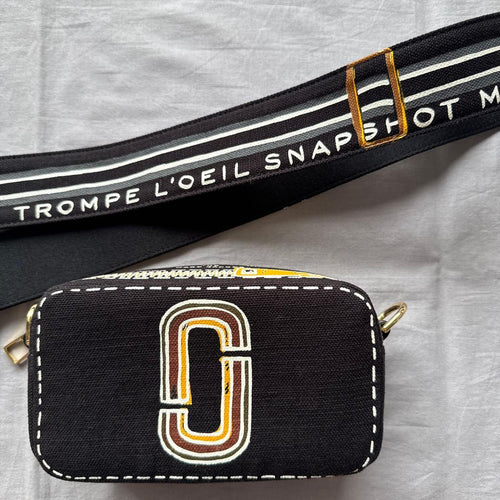 Marc Jacobs Shoulder Bags Snapshot Trompe L'Oeil Black