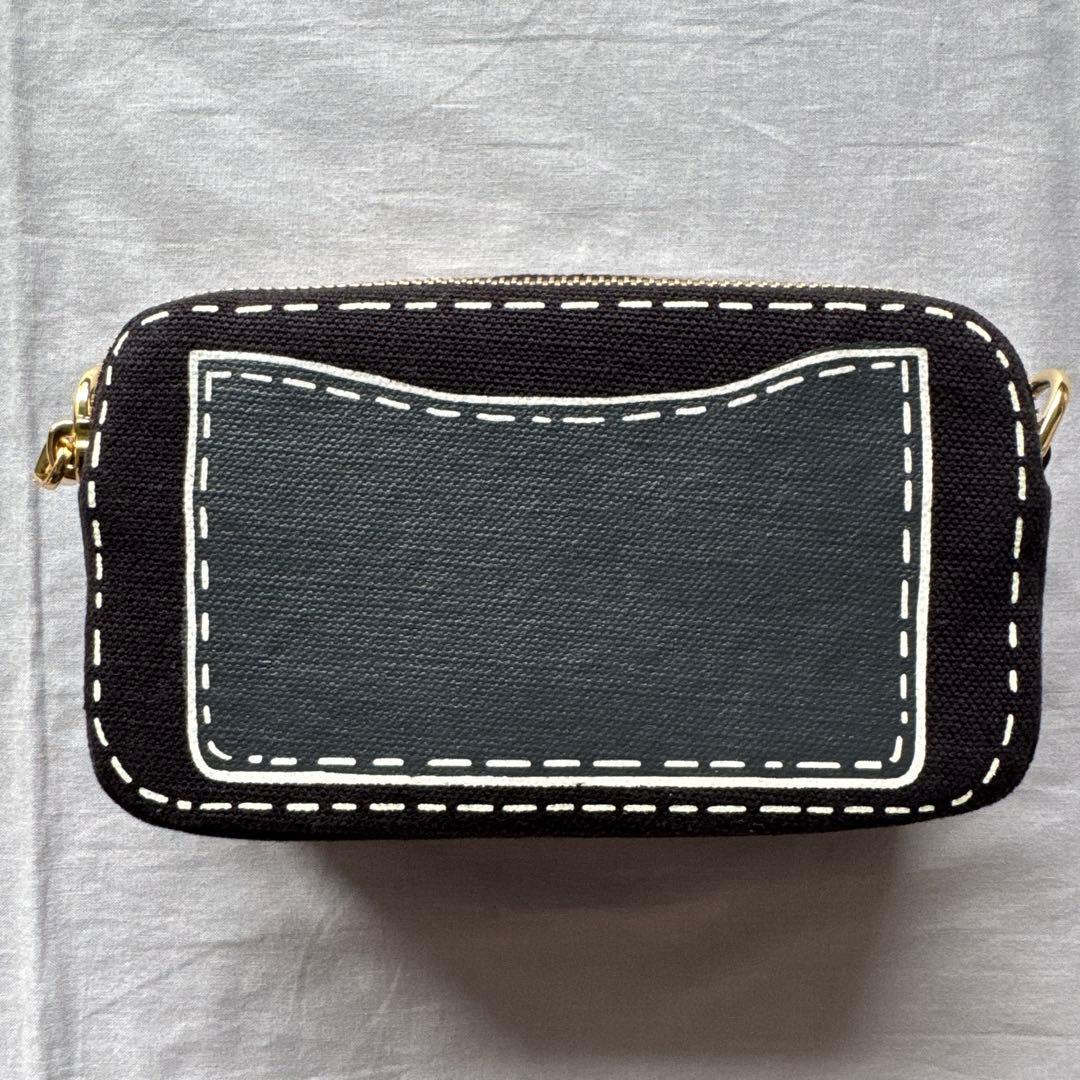 Marc Jacobs Shoulder Bags Snapshot Trompe L'Oeil Black