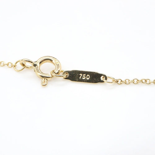 Tiffany Necklace Co Rtt 41 K18 Used A