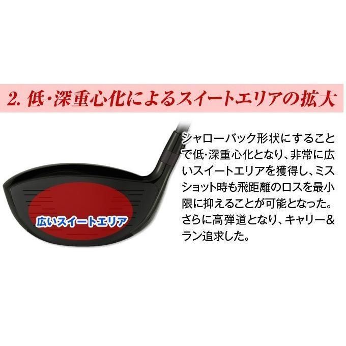 Works Golf Driver 47 2 Ust Attas 9.5 10.5