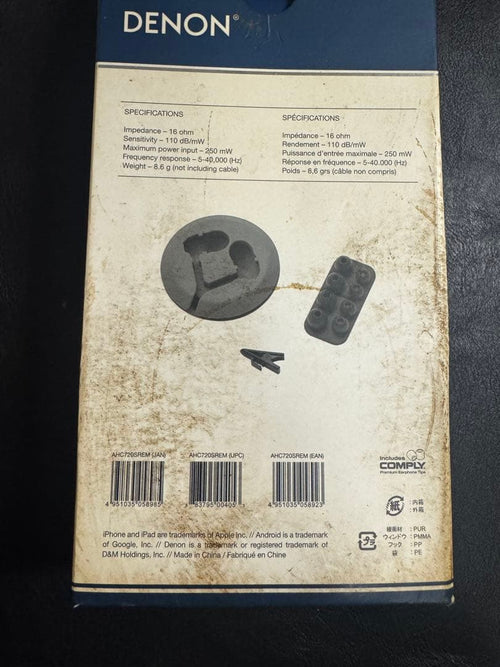 Wired Earphone Denon C720