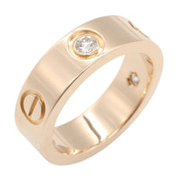 Cartier Ring 3Pd B4032400 K18Pg Used A