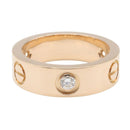 Cartier Ring 3Pd B4032400 K18Pg Used A