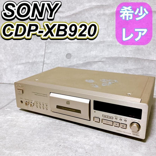 Sony Cd Sacd Player Cdp-Xb920