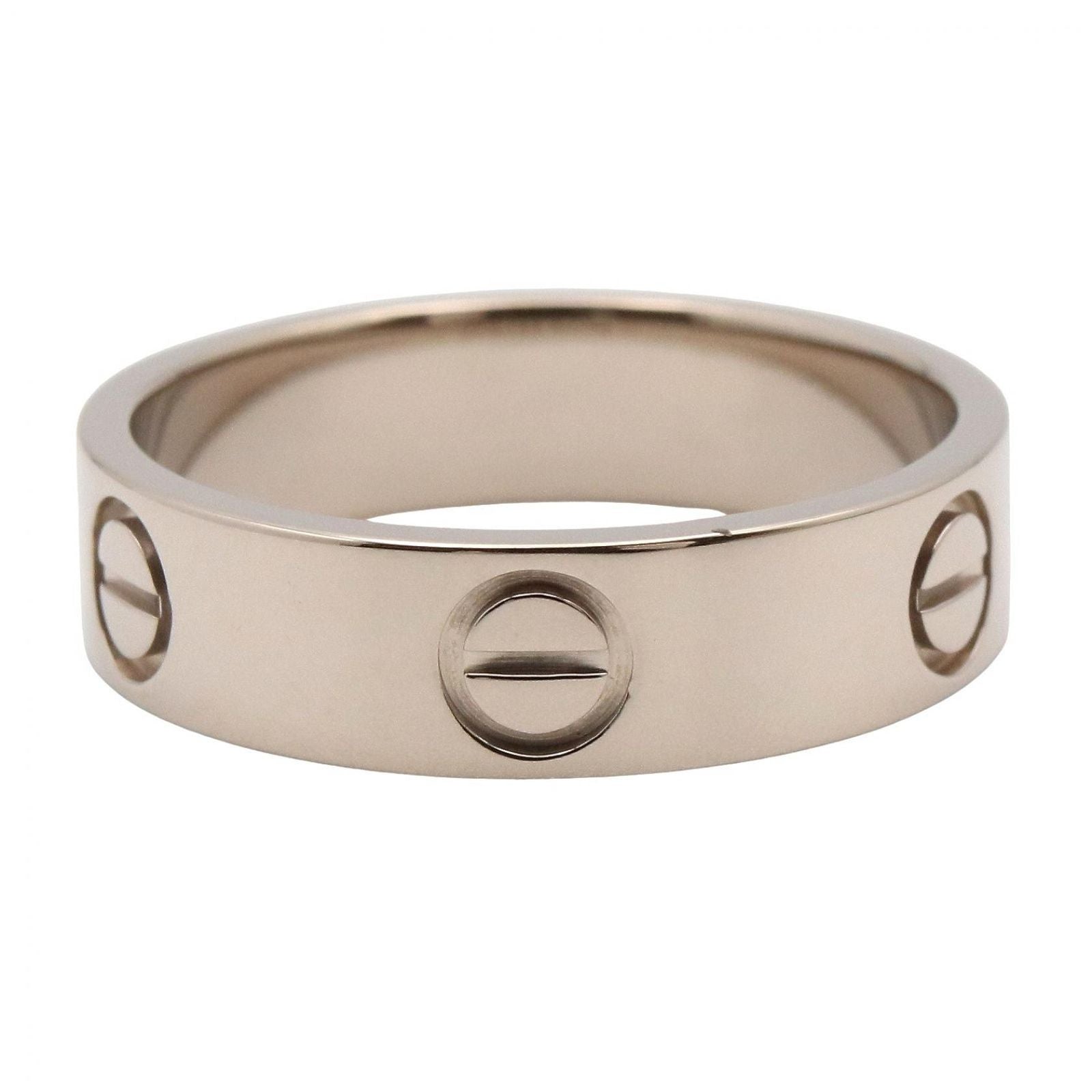 Cartier Ring K18Wg Used A
