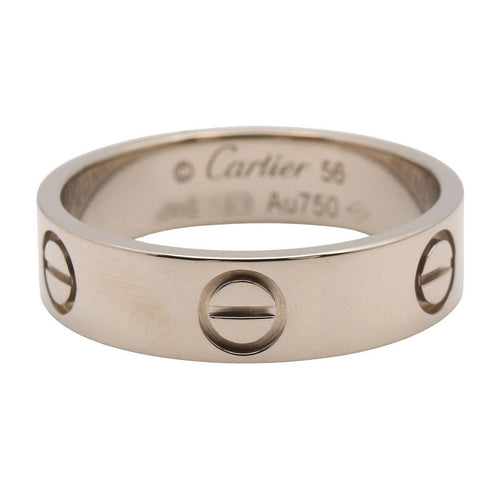 Cartier Ring K18Wg Used A