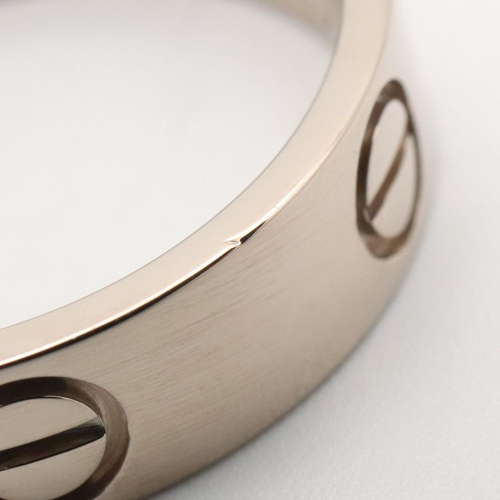 Cartier Ring K18Wg Used A