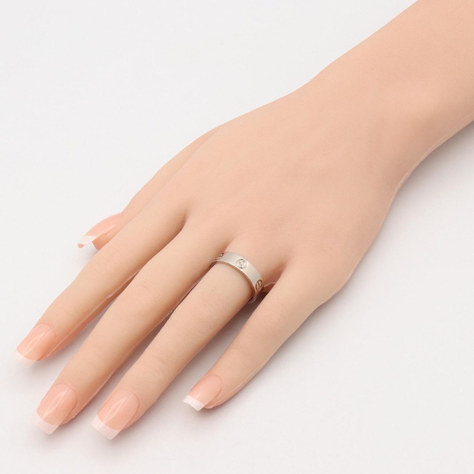 Cartier Ring K18Wg Used A