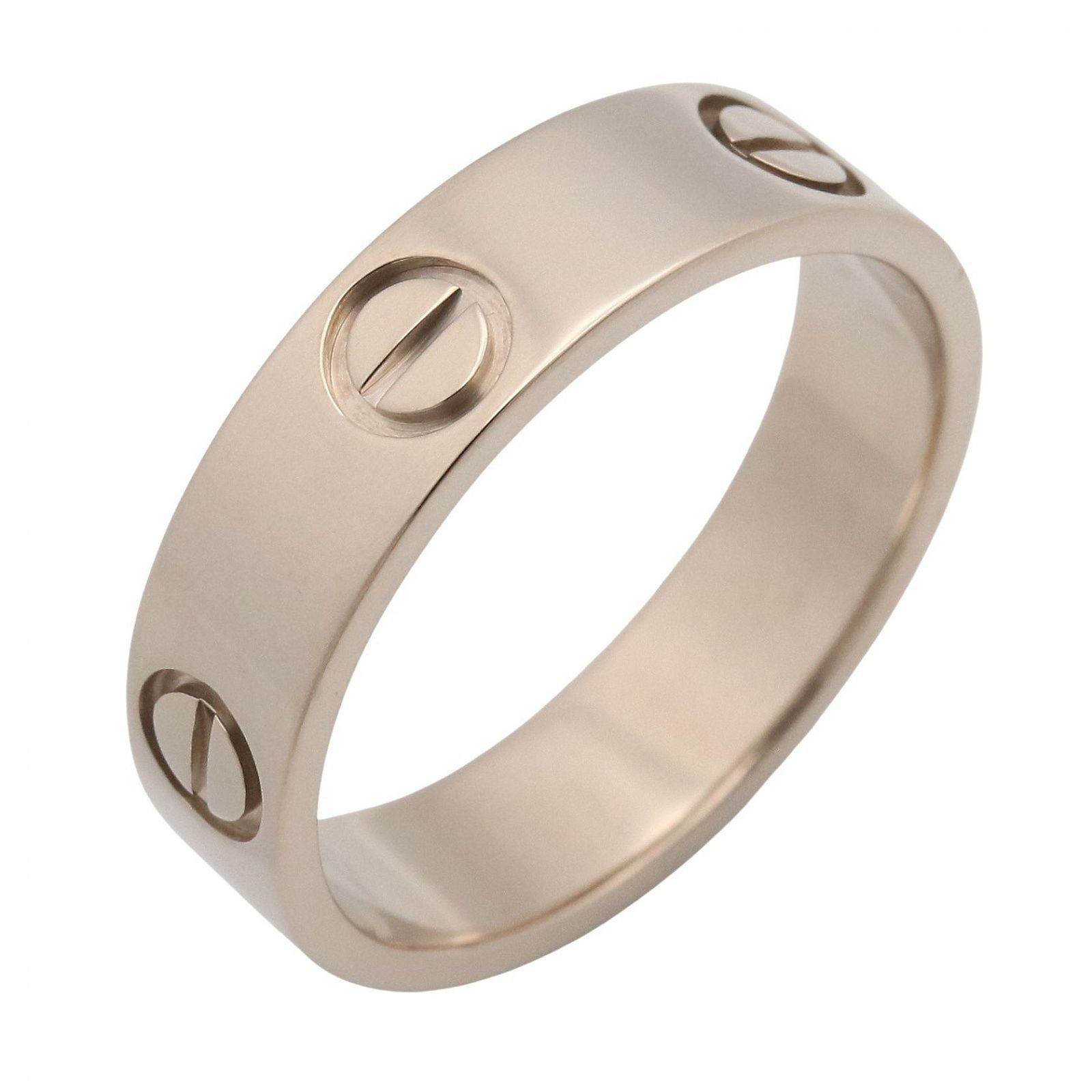 Cartier Ring K18Wg Used A