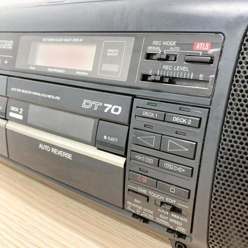 Panasonic Cd Md Cassette Deck Rx-Dt70