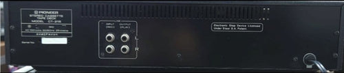 Pioneer Cd Md Cassette Deck Ct-215