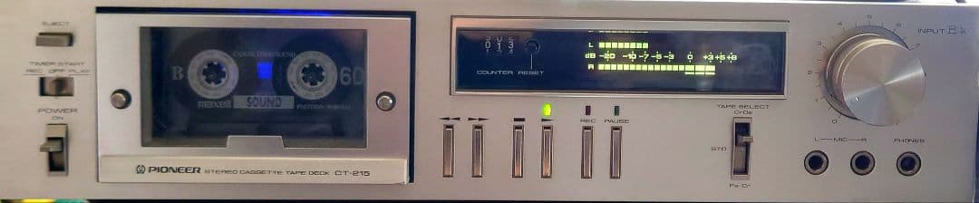 Pioneer Cd Md Cassette Deck Ct-215