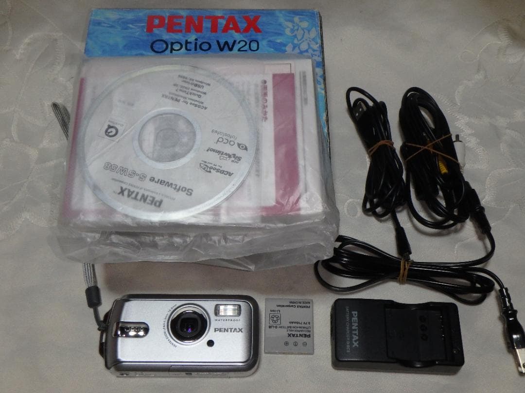 Pentax Compact Digital Camera Optio W20