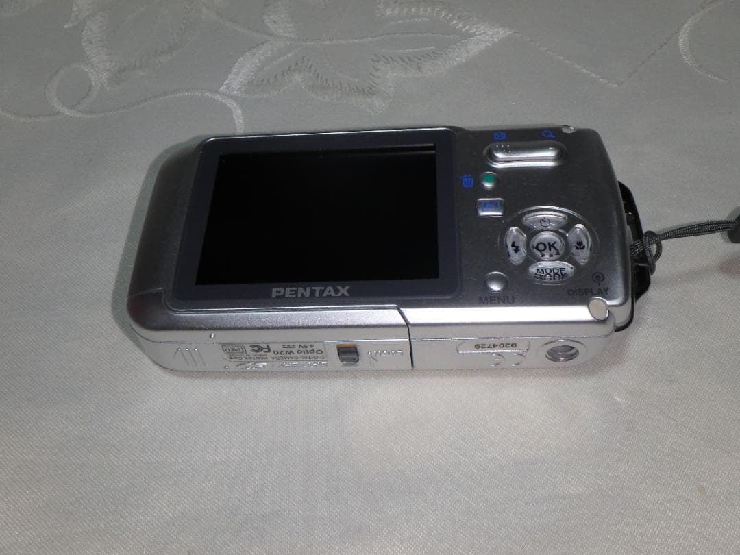Pentax Compact Digital Camera Optio W20