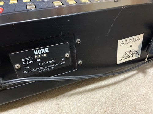 Analog Synthesizer Korg Polysix