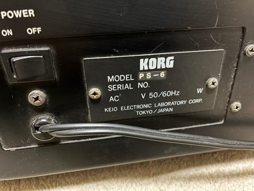 Analog Synthesizer Korg Polysix